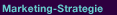 marketingstrategie